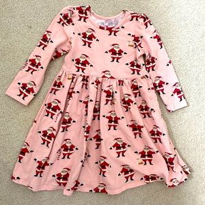 Pink Chicken Santa Dress
